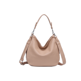 Slouchy taske med lynlås 36x13x30cm - Ingen returret - ITFEB25